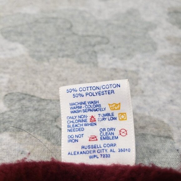 Vintage Destination Sweatshirt Mens XL Red Pullover Long Sleeve Made In USA - Picture 5 of 9